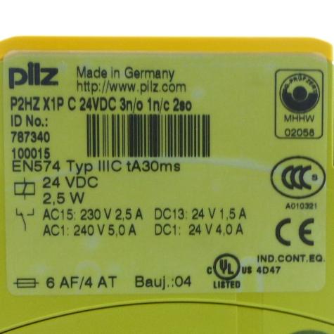 Zweihandbediengerät P2HZ X1P C 24VDC 3n/o 1n/c 2so Gebraucht