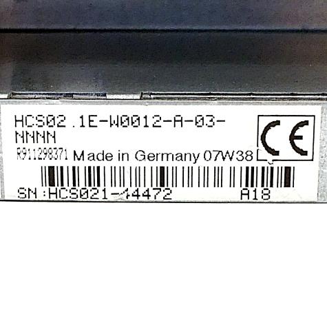 Power unit IndraDrive HCS02.1E-W0012-A-03-NNNN Used