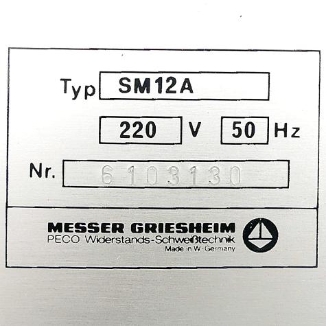Controller SM12A Used