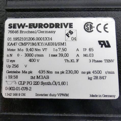 KA47 CMP71M/KY/AK0H/SM1  New
