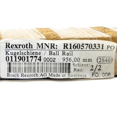 Ball Rail 956 mm  New FS