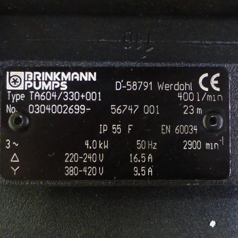 Kreiselpumpe 0304002699-56747 001 Neu