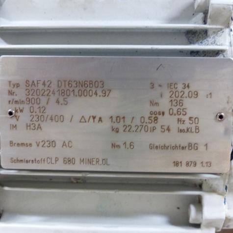 Getriebemotor  Gebraucht