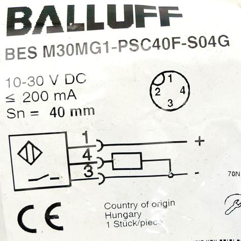 Inductive Proximity Switch  New FS