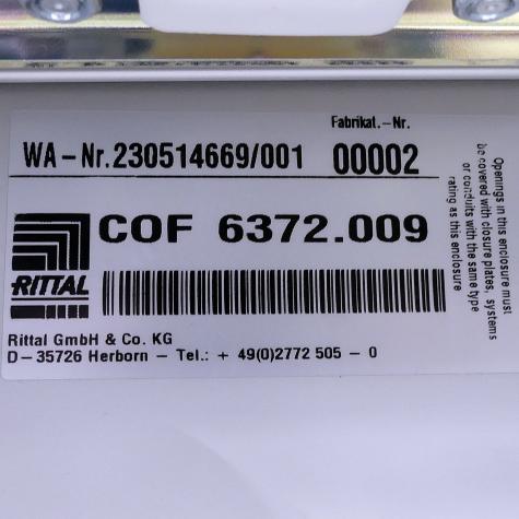 Panel Bediengehäuse CP Comfort COF 6372.009 Neu OVP