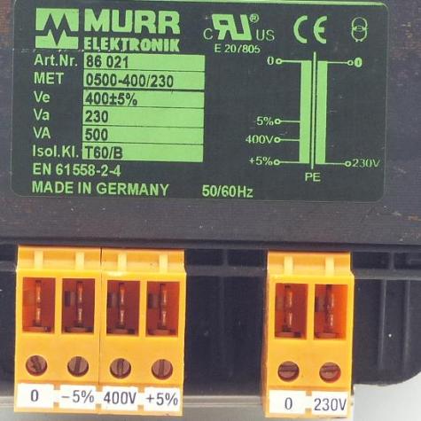 Trenntransformator  Gebraucht