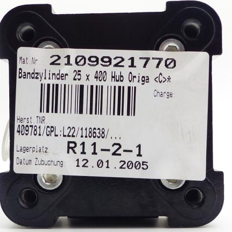 Belt Cylinder 25 x 400 409781/GPL:L22/118638 New
