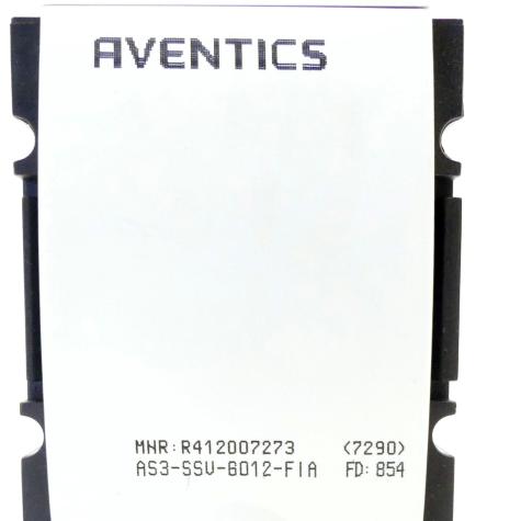 Filling valve AS3-SSV-G012-FIA Used