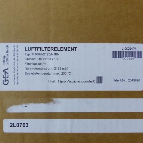 Luftfilterelement  Neu OVP