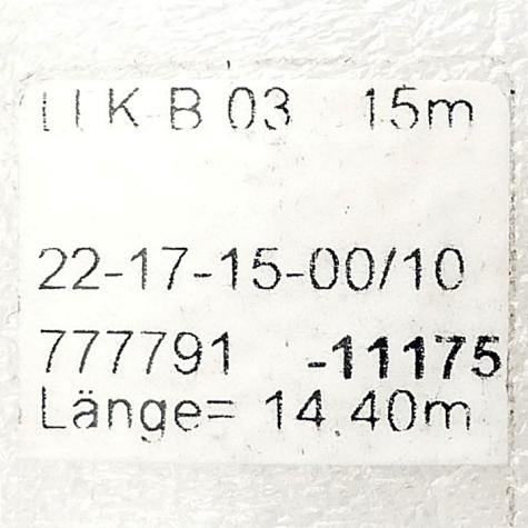 Laser light cable  15m LLK-B 03 New