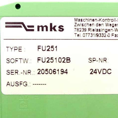 Signal converter 02B FU25102B Used