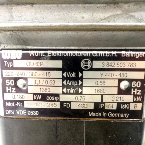 Elektromotor OD 634 T Gebraucht