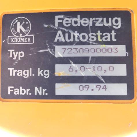 Autostat spring balancer  Used