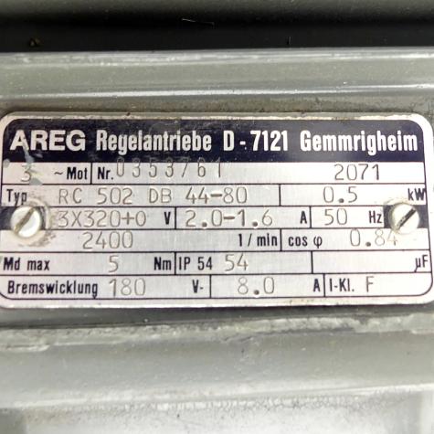 Elektromotor RC 502 DB 44-80 Gebraucht
