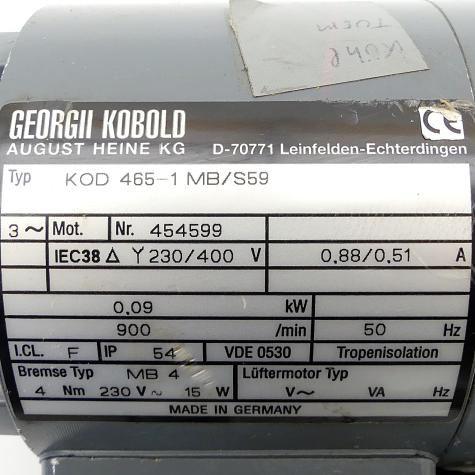 Drehstrommotor KOD 465-1 MB/S59 Gebraucht