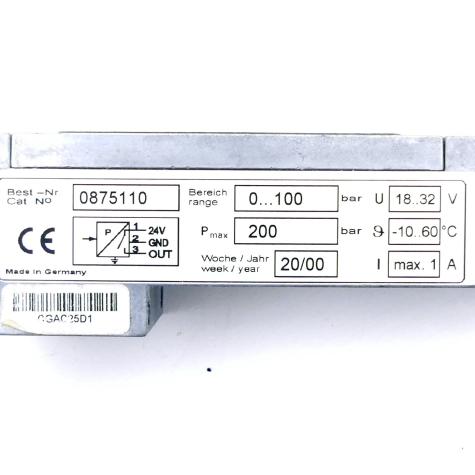 Pressure switch  Used