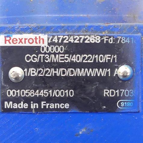 Hydraulikzylinder CG/T3/ME5/40/22/10/F/11/B/2/2/H/D/D/M/W/W/1 CG/T3ME5/40/22/10/F/11/B/2/2/H/D/D/M/W/W/1 Neu