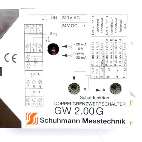 Doppelgrenzwertschalter  Gebraucht