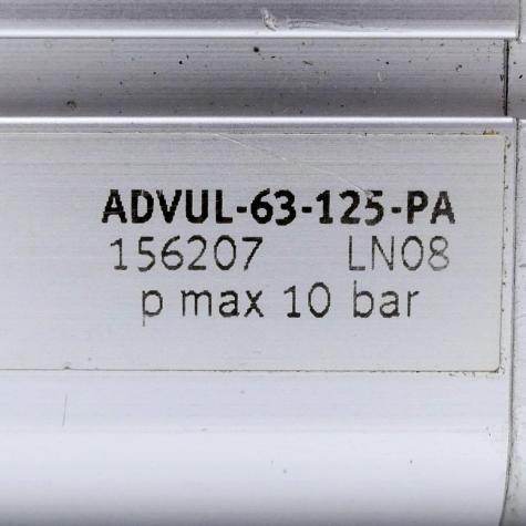 Kompaktzylinder ADVU-63-125-P-A 156207 Gebraucht