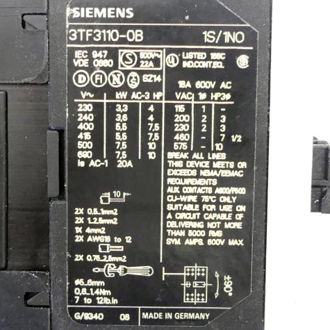 Contactor  Refurbished