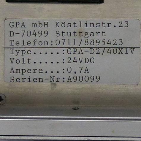 Textanzeige mit Controller  