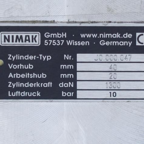 Kompaktzylinder 70 x 40  Neu