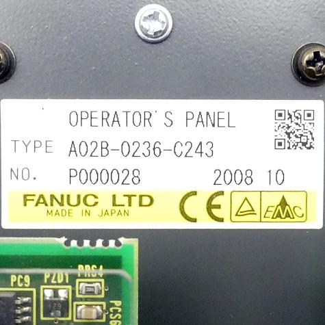 Operator panel  Used