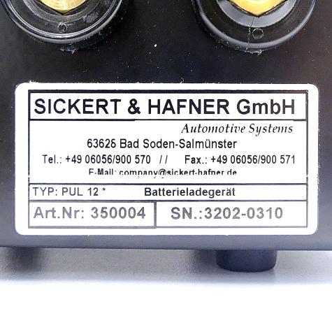PUL 12 Battery charger interrupter charger  Used
