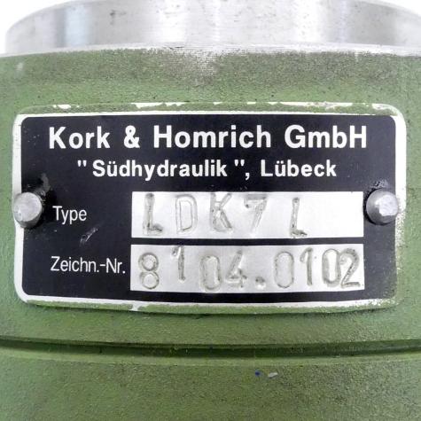 Leistungsdrehkolben-Zylinder LDK7L Neu