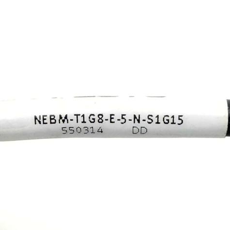 Encoder cable NEBM-T1G8-E-5-N-S1G15 550314 New