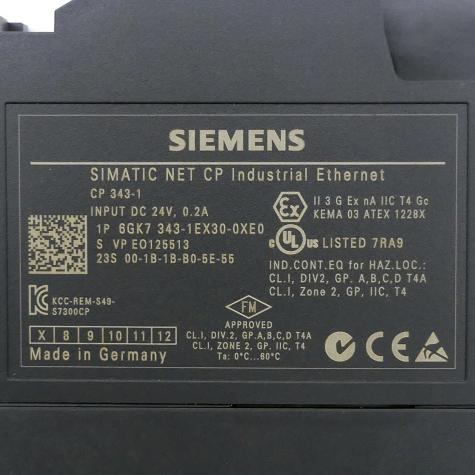 Simatic Net S7 Communication Processor CP 343-1  Used
