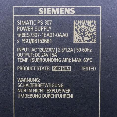 Netzgerät SIMATIC PS 307  Neuwertig
