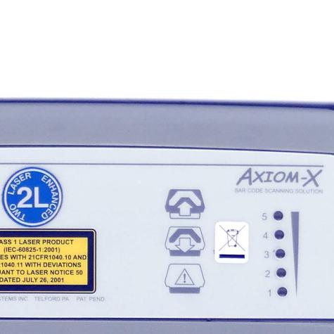 AS Accu-sort Axiom-x Barcode scanner 2 L  Used