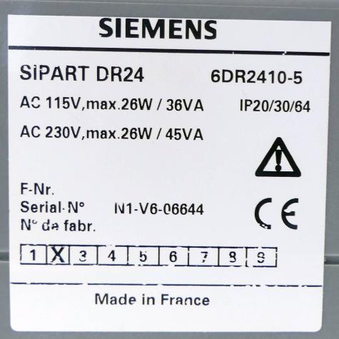 controller Sipart DR24 New FS