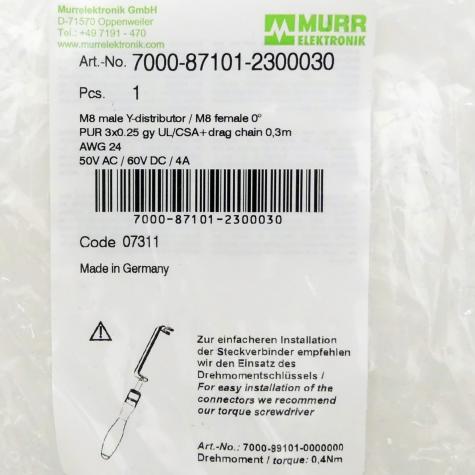 Y - Verteiler  