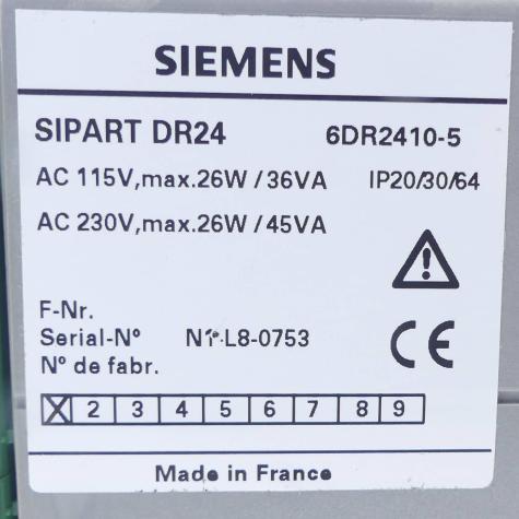 Control without power supply  New FS