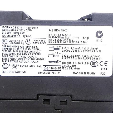 Basic device SIMOCODE PRO V  Used