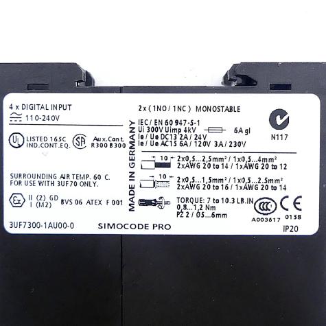 Digital module SIMOCODE PRO  