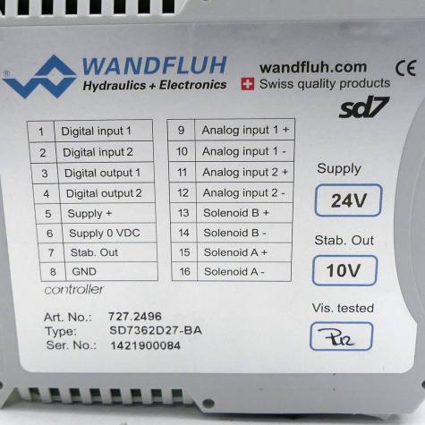Controller SD7362D27-BA  New