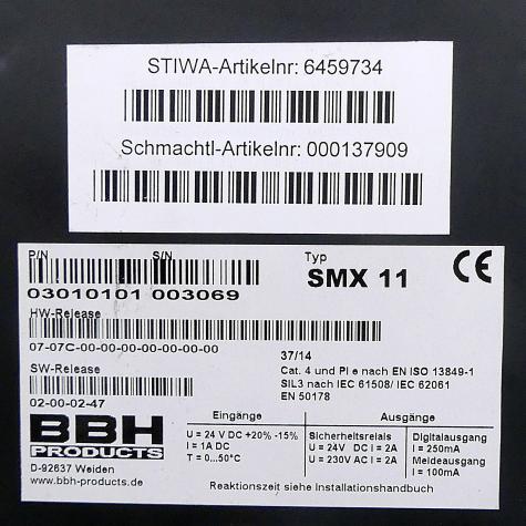 Safety control SMX 11 Used