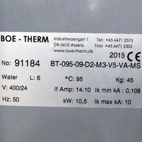 Temperature control device BT-095-09-D2-M3-V5-VA-MS Used