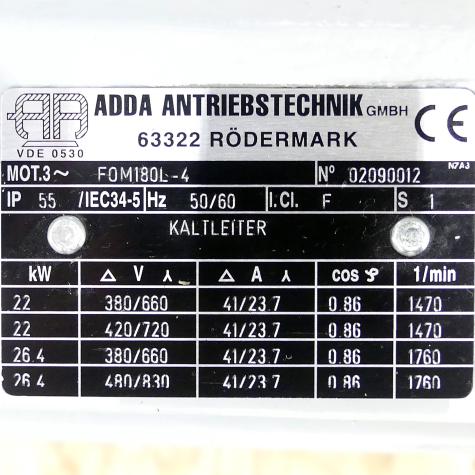 Drehstrommotor  Gebraucht