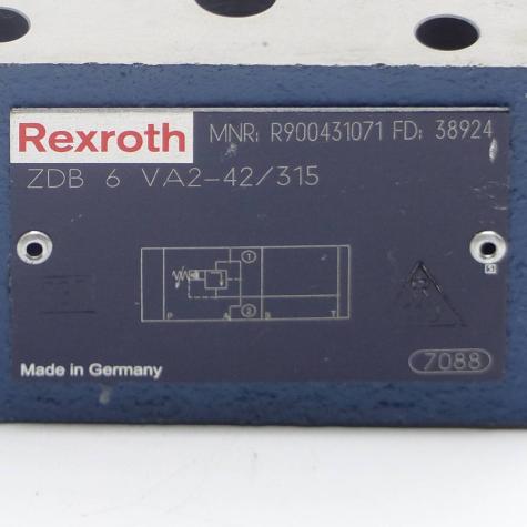 Pressure relief Valve ZDB 6 VA2-42/315  New