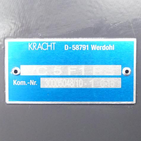 Gear type flow meter  Used