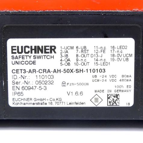 Safety Switch CET3-AR-CRA-AH-50X-SH-110103 Used