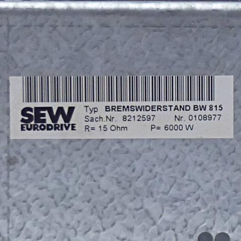 Brake Resistor BW 815  New
