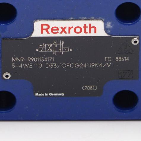 4/2Wegeventil 5-4WE10D33/OFCG24N9K4/V R901154171 Neu