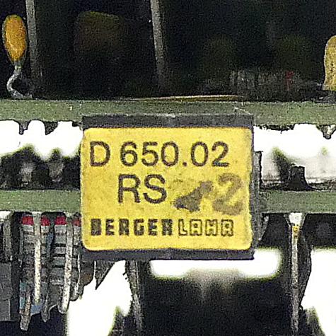 Power drive card for 5-phase stepping motors D650.02  Used