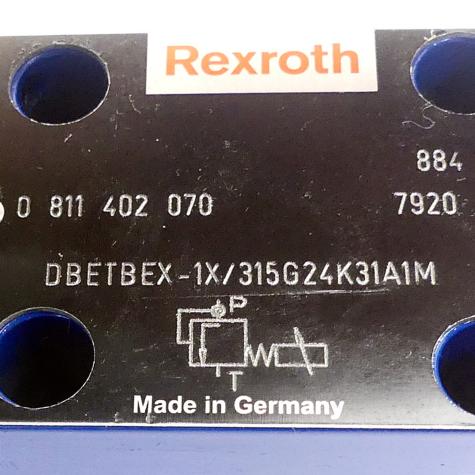 Proportional pressure relief valve DBETBEX-1X/315G24K31A1M Used