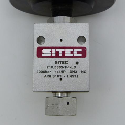 Piston type air-operated valve  New